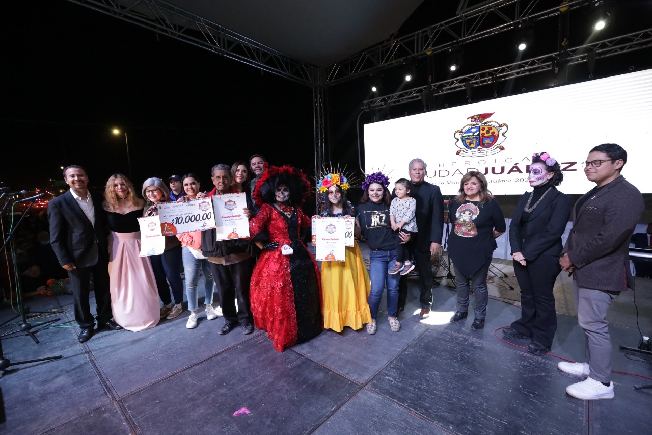 Festival Tradiciones de Vida y Muerte premió a las mejores catrinas y