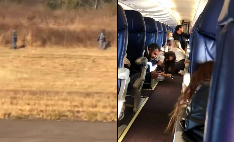 VIDEOS Así se vivió el terror en avión por violencia en Sinaloa