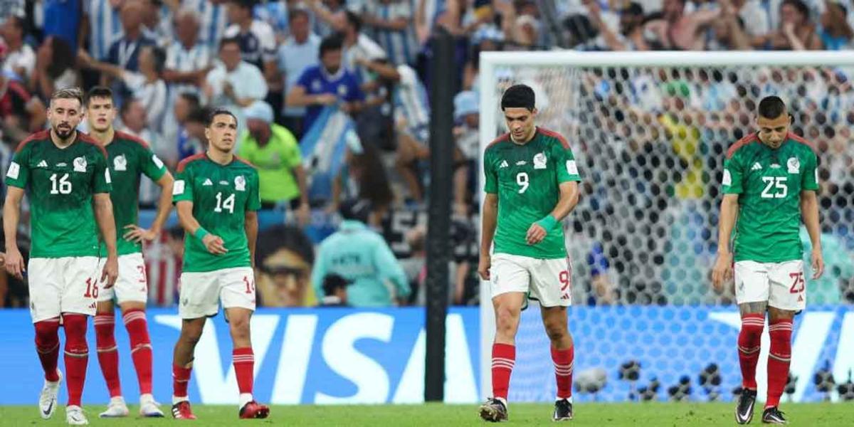 La Selección Mexicana que no sabe ganar está por debajo de EU en el