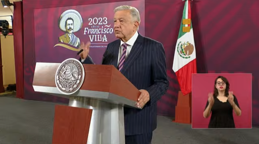 Conferencia de prensa en vivo desde Palacio Nacional Miércoles 14 de