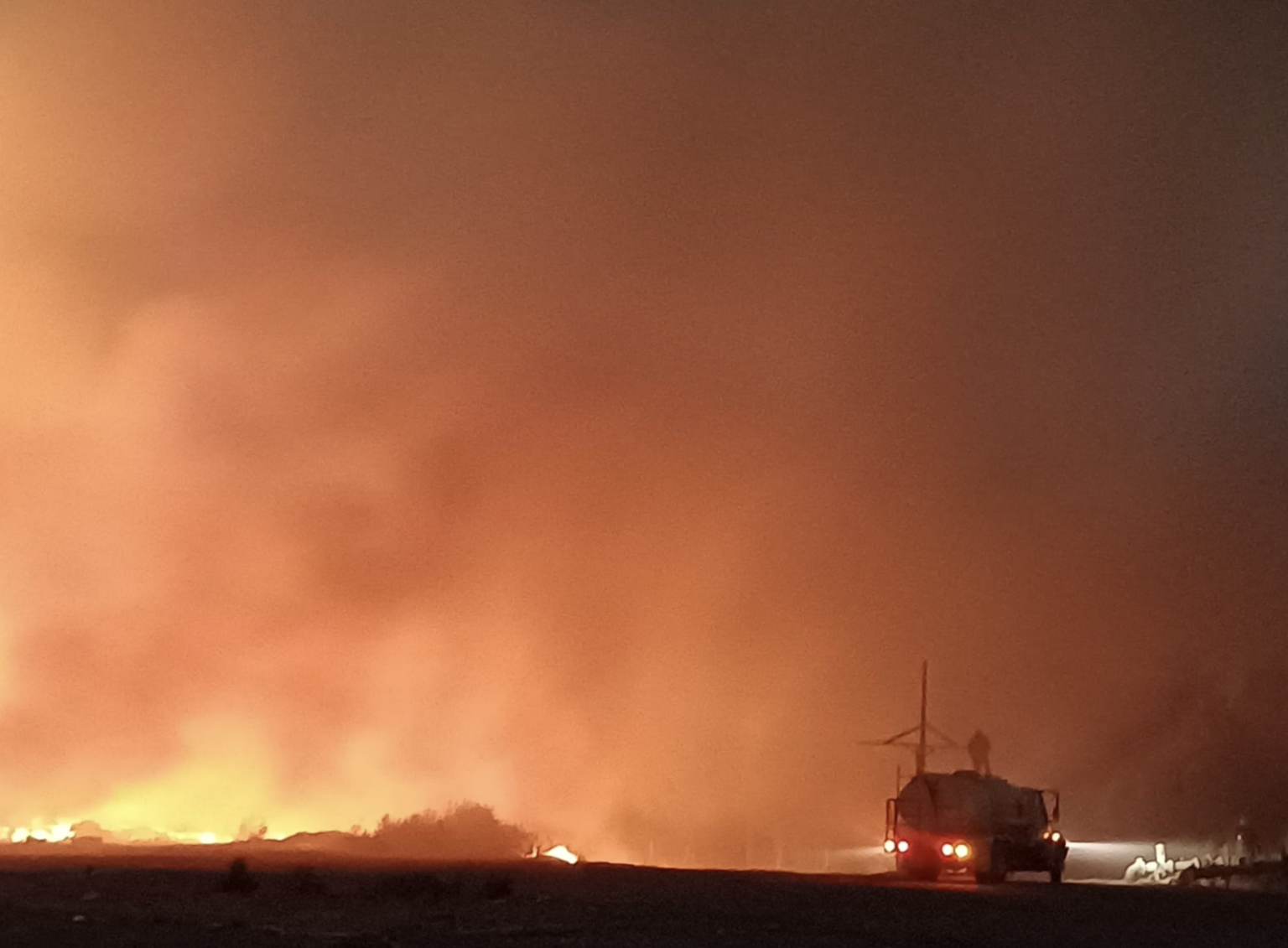 El Centro De Transferencia De El Chamizal Que Se Incendi Acumulaba