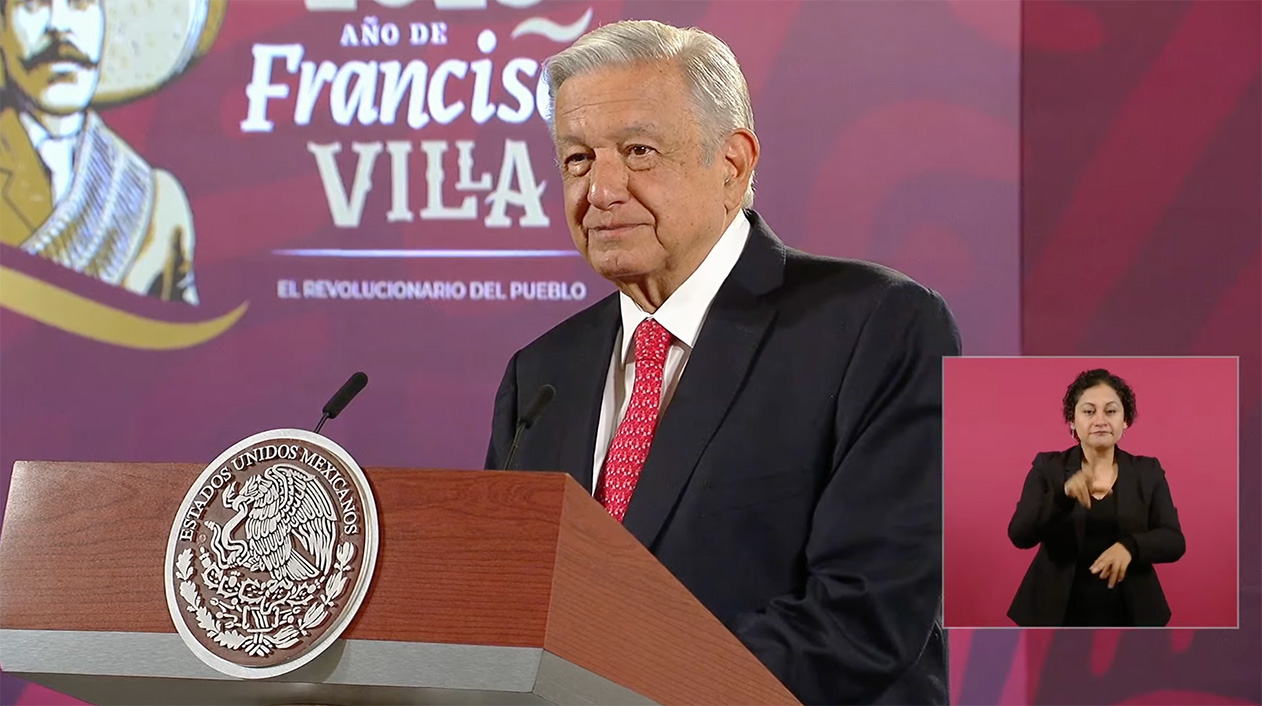 Conferencia De Prensa En Vivo Desde Palacio Nacional Lunes De