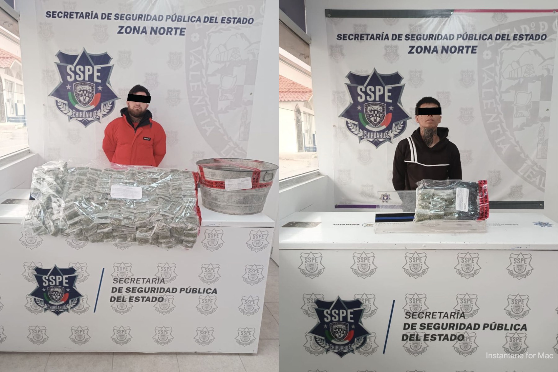 Arrestan A Dos Presuntos Delincuentes Con 1 5 Kilogramos De Droga