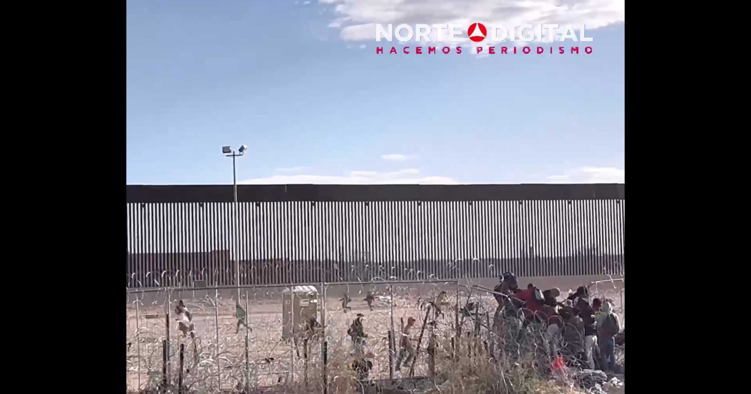 Video En Estampida Migrantes Burlan Cerco E Invaden Los Estados