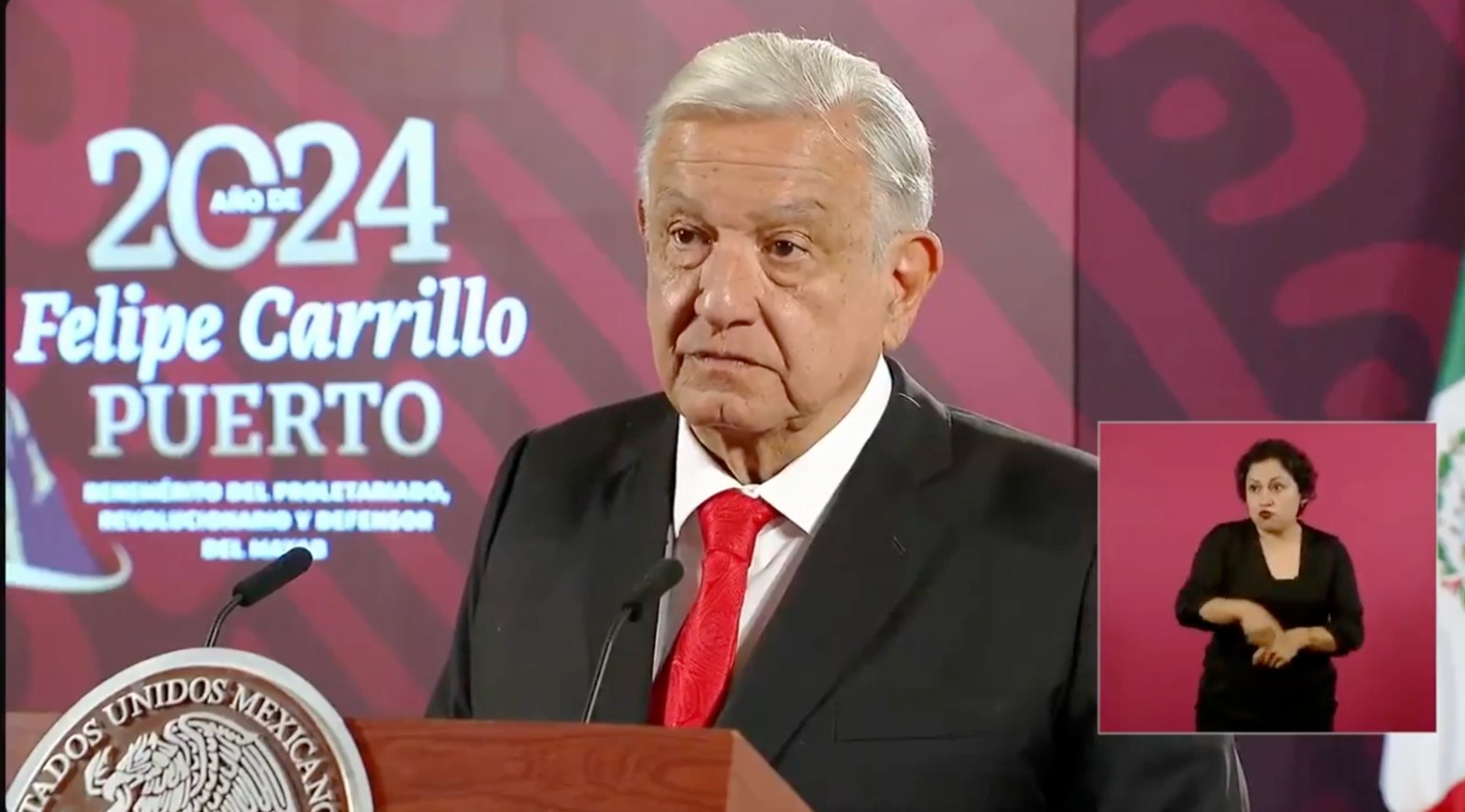 AMLO lanza reto a García Luna para que presente pruebas Norte de