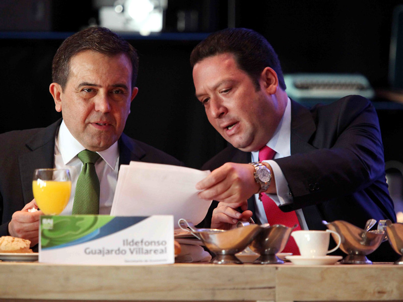 Ildefonso Guajardo y Francisco Funtanet