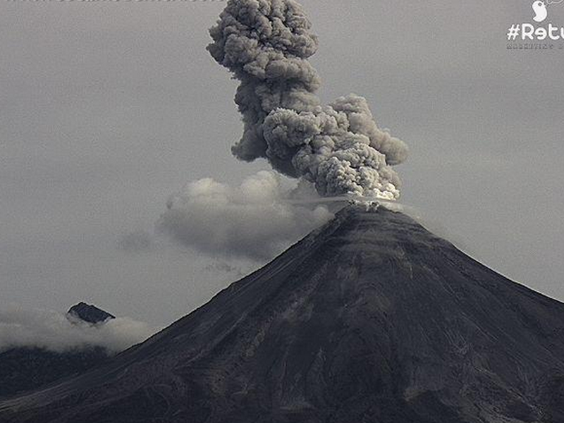 Reportan explosión en volcán de Colima - Norte de Ciudad Juárez