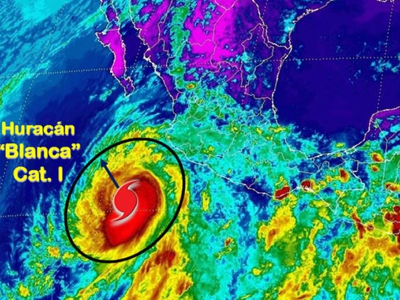 Huracán Blanca se degrada a categoría I Norte de Ciudad Juárez