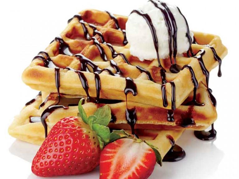 Waffles, rejillas de sabor Nortedigital
