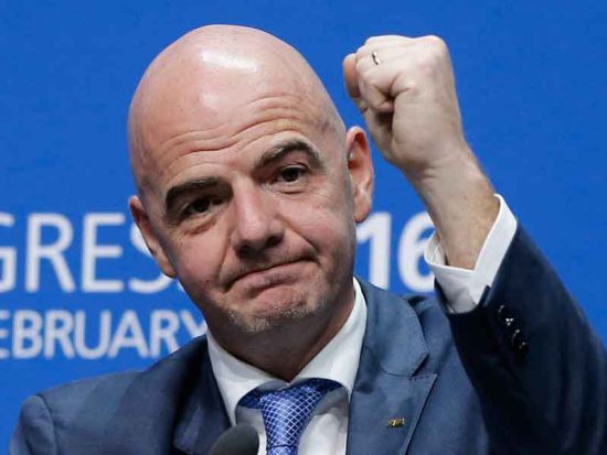 Gianni Infantino, presidente de la FIFA