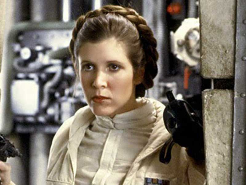 Carrie Fisher, la princesa Leia
