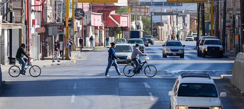 Calle de Juárez, durante cierre de negocios para evitar contagios