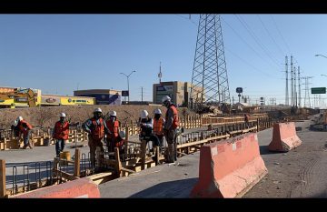 Tráfico en las Torres por obras