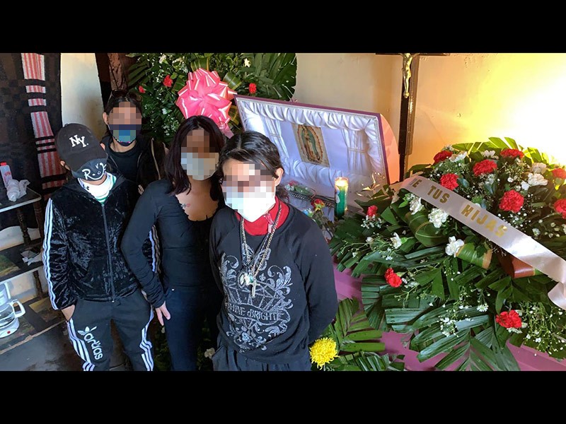 Funeral de María de Jesús Félix, mujer que murió tras ser detenida