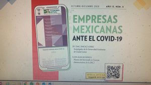 Portada del informe de Empresas mexicanas ante el Covid-19