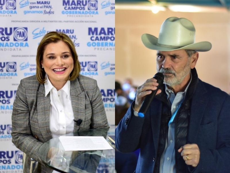 Maru Campos y Gustavo Maderos, precandidatos del PAN, tendrán un debate
