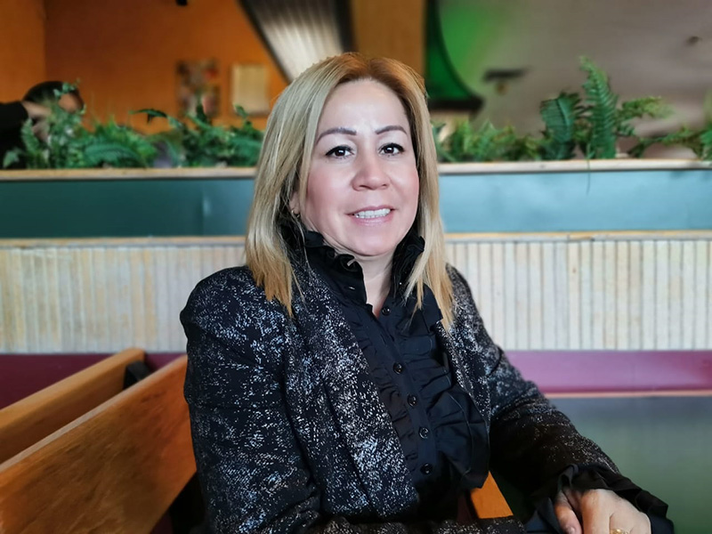 Marisela Sáenz, aspirante a la candidatura por la presidencia municipal de Juárez por el PES