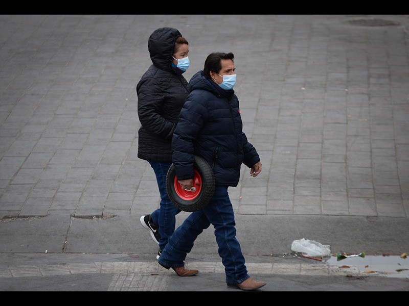 Gente durante la pandemia de Covid-19