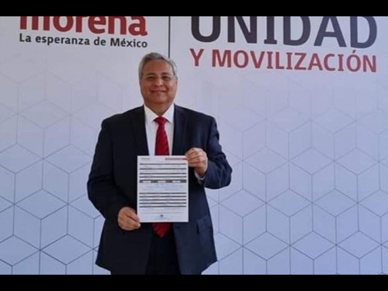 Édgar Villegas, aspirante de Morena y expresidente de la AMEJ en 2018, cuando Cabada ganó al impugnar