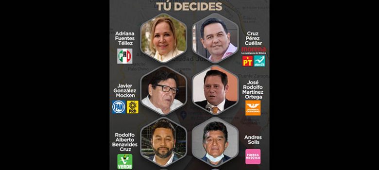 Candidatos por la alcaldía de Juárez, campañas, debate