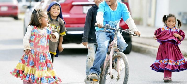 Bicicletas para los niños rarámuris