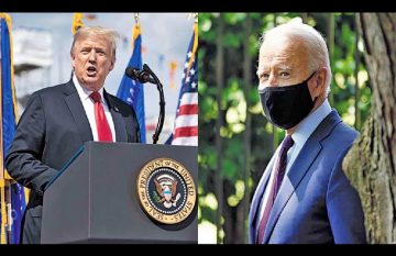 Donald Trump y Joe Biden, sobre Afganistán