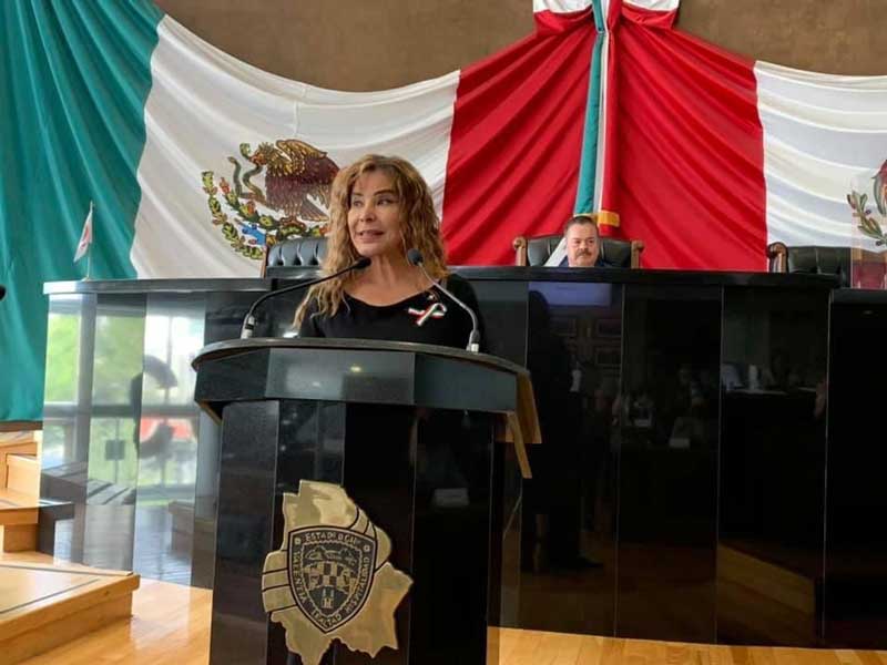 Antonieta Pérez intento suplir inasistencia de Mario Vazquez