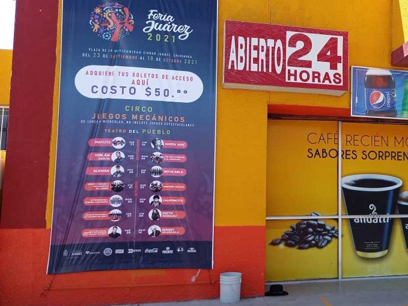 La Feria Juárez 2021 se llevará a cabo