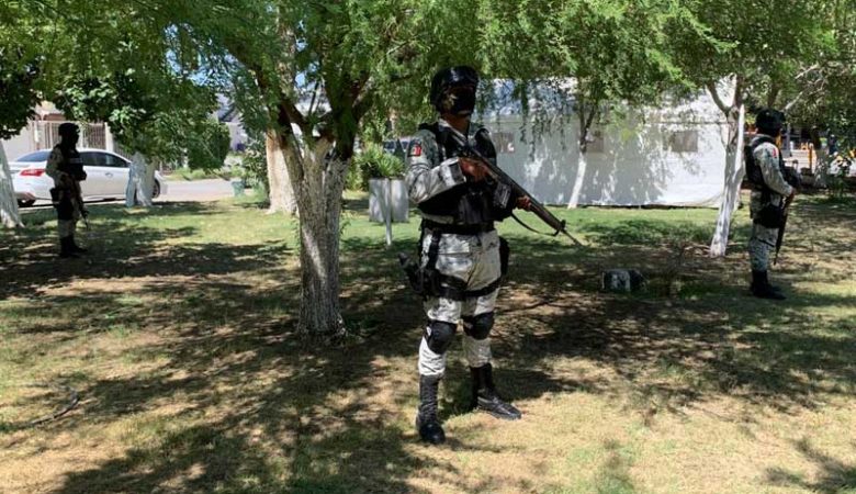 Guardia Nacional toma parques de Juárez