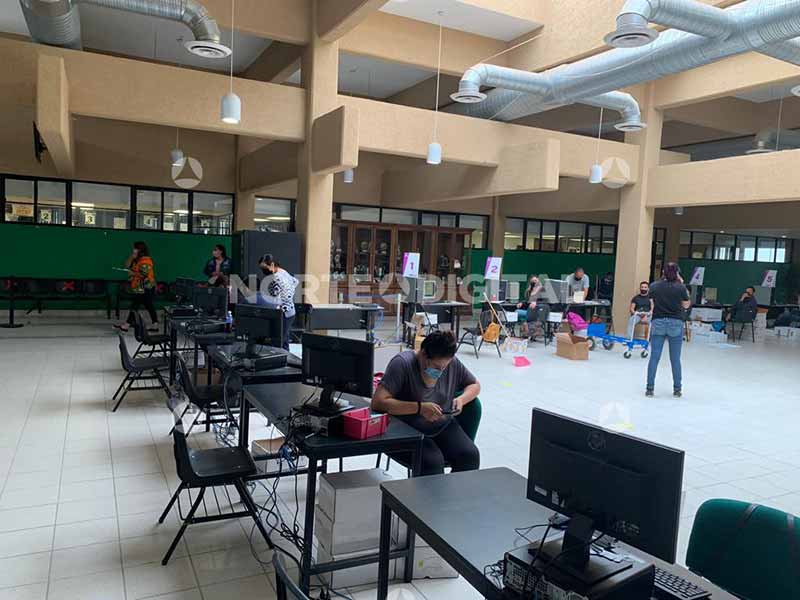 canje de placas; falla en el sistema