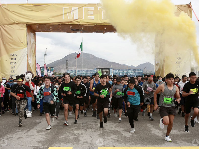 Participan más de 7 mil personas en la carrera de aniversario de la UACJ -  Norte de Ciudad Juárez