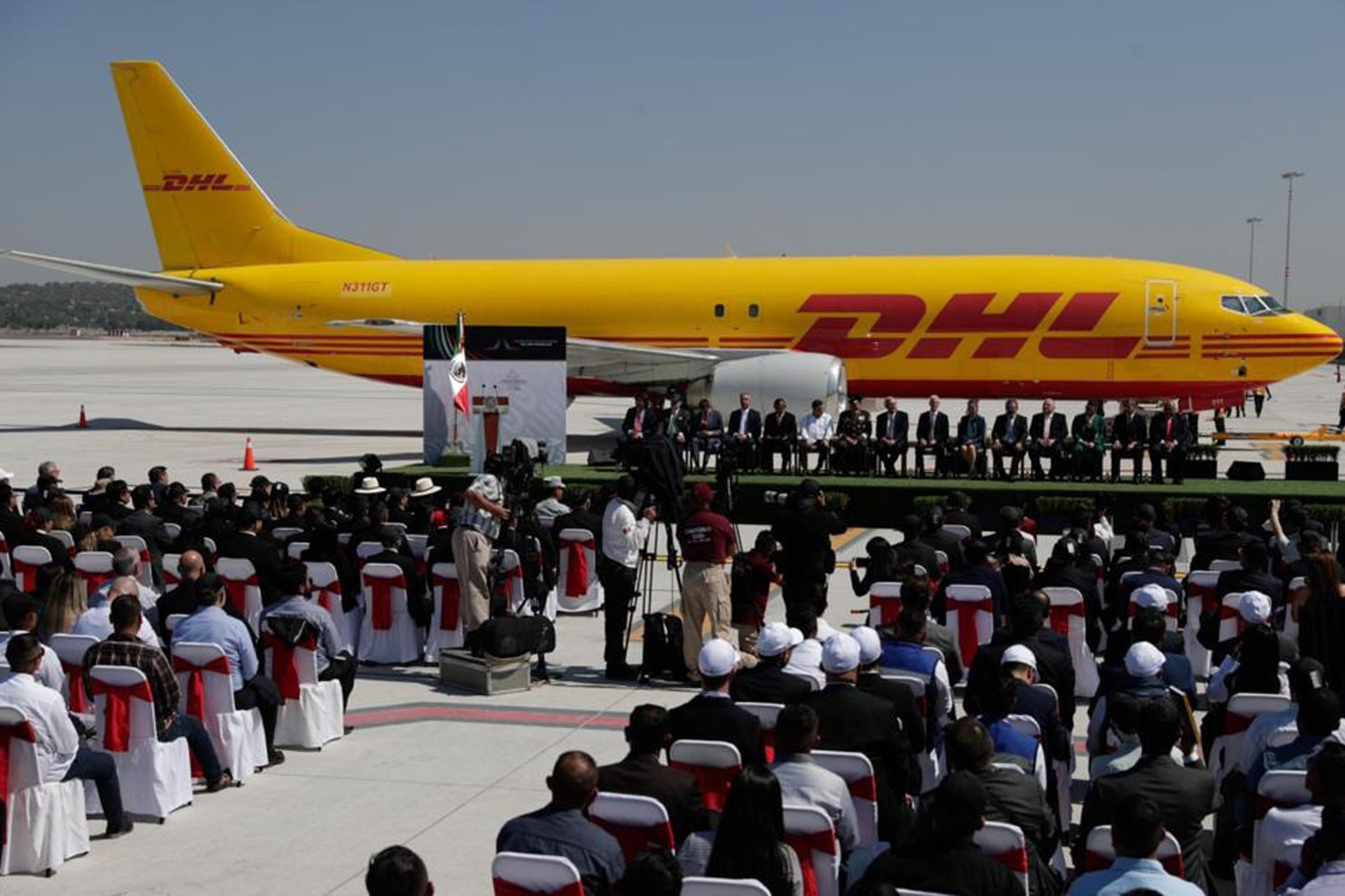DHL invierte mil millones de pesos para operar en el AIFA Norte de