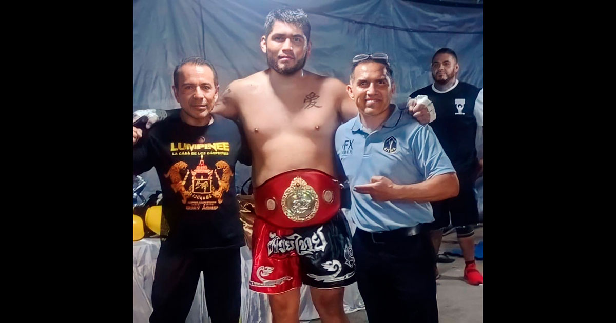 “Guerrero” juarense se convierte en el campeón mundial de Muay Thai ...