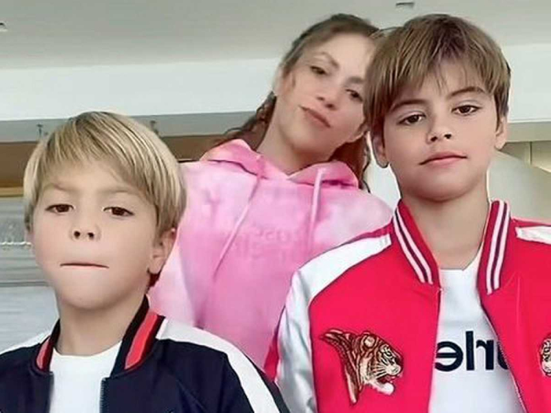 VIDEO: Shakira canta por primera vez frente a sus hijos BZRP Music