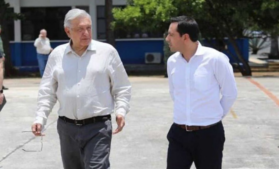 Amlo Supervisa Avances Del Tren Maya Norte De Ciudad Ju Rez