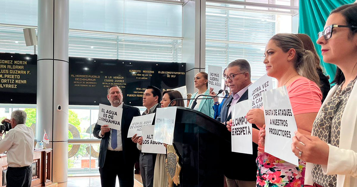 “Guerra del agua” enfrenta a diputados en Congreso del Estado - Norte ...