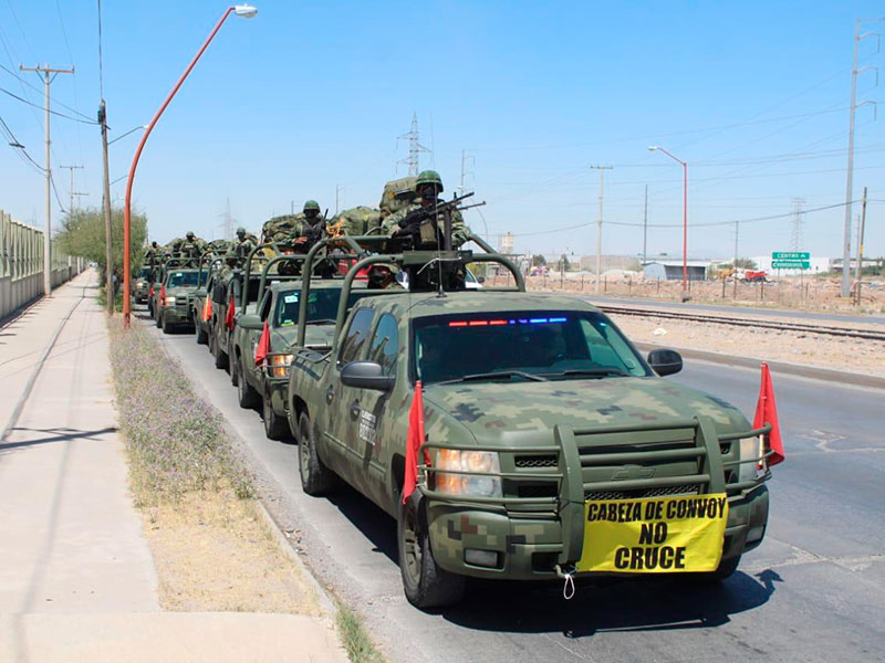 Arriban 600 Elementos De La Sedena Para Reforzar Seguridad De Juárez