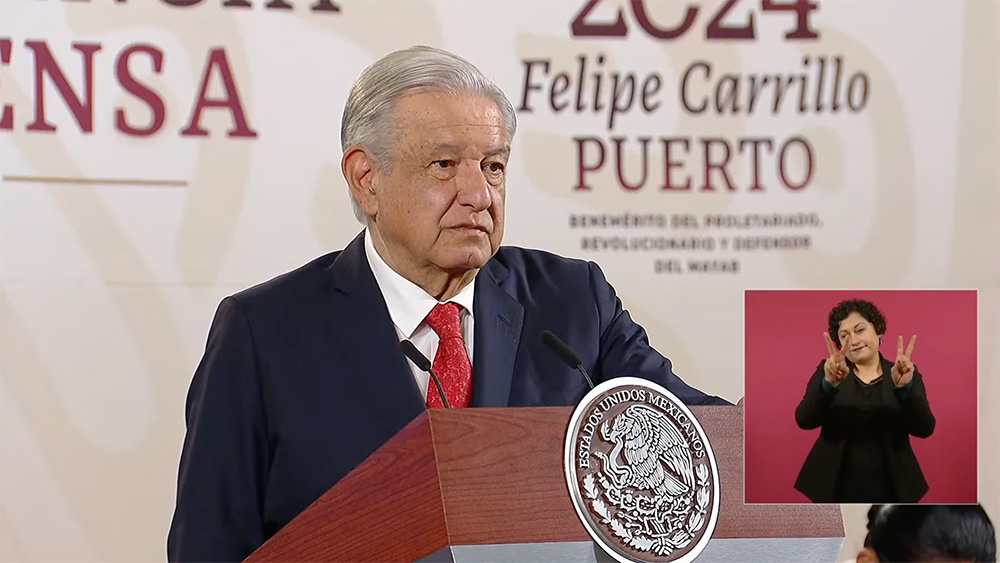 Conferencia De Prensa En Vivo Desde Palacio Nacional Martes 16 De Enero De 2024 Presidente 2055