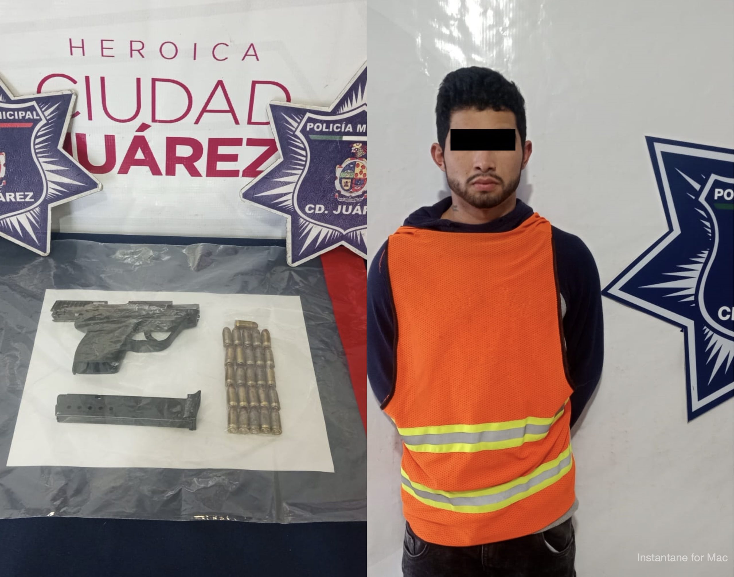Luis Arturo se puso violento con su pareja y sacó una pistola en Vista