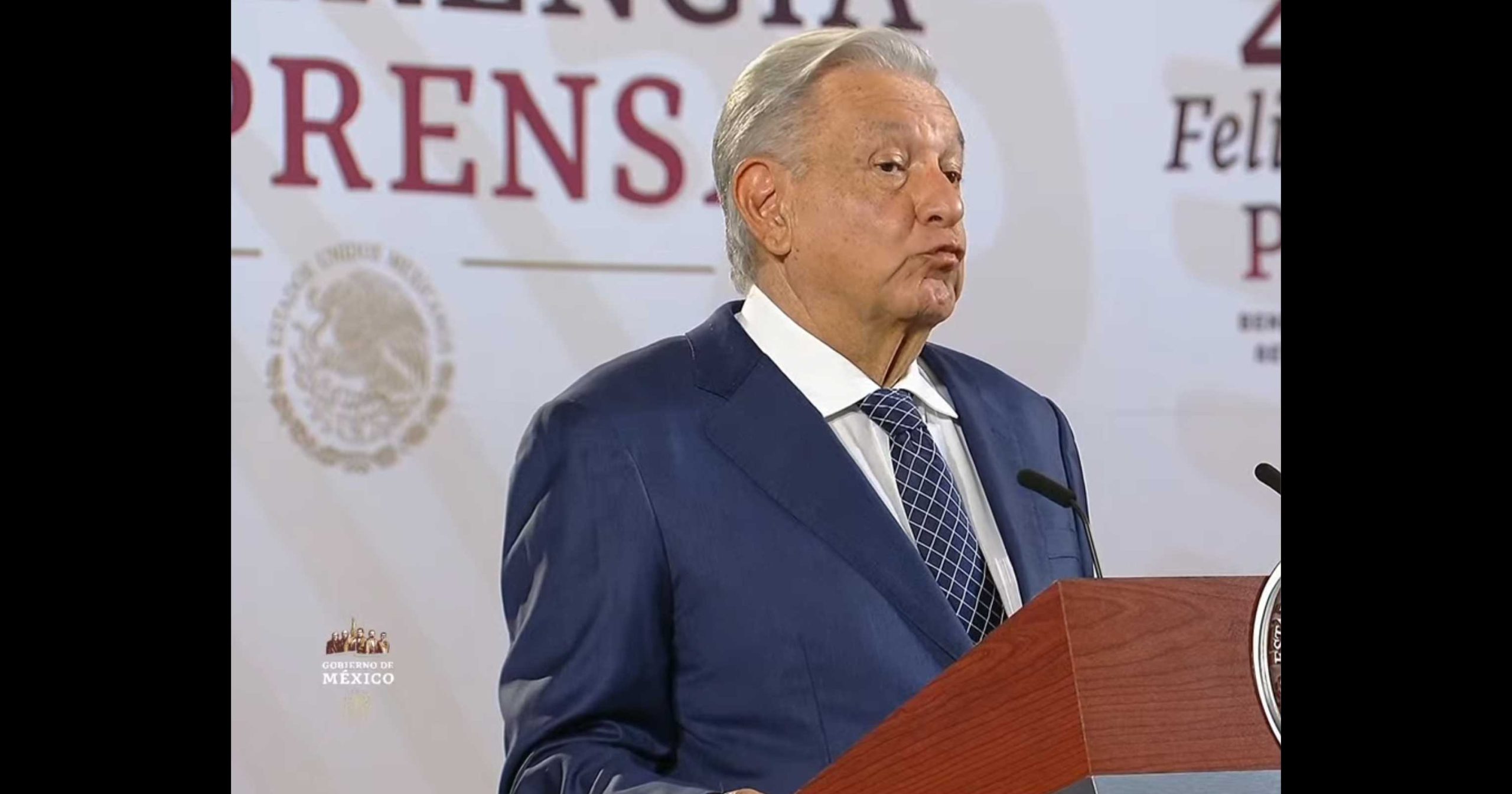 Conferencia De Prensa En Vivo Desde Palacio Nacional Viernes 24 De