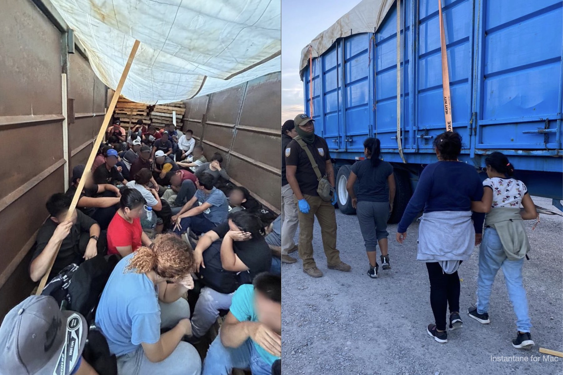 Aseguran En Precos A 63 Migrantes Que Viajaban En Caja Metálica De Tráiler Norte De Ciudad Juárez 4856