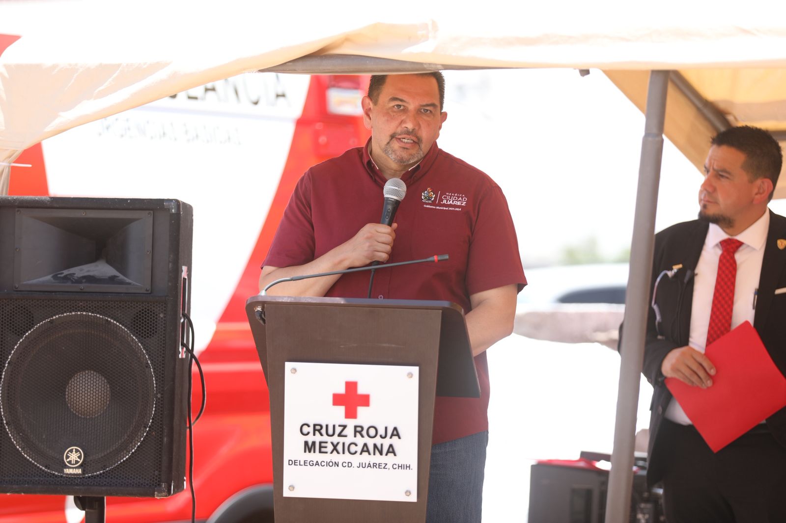 Colocan la primera piedra de lo que será la Cruz Roja en Salvárcar ...