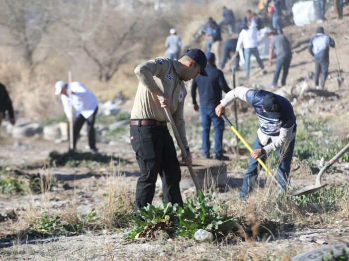 Juárez Amanece Limpio, espacios públicos