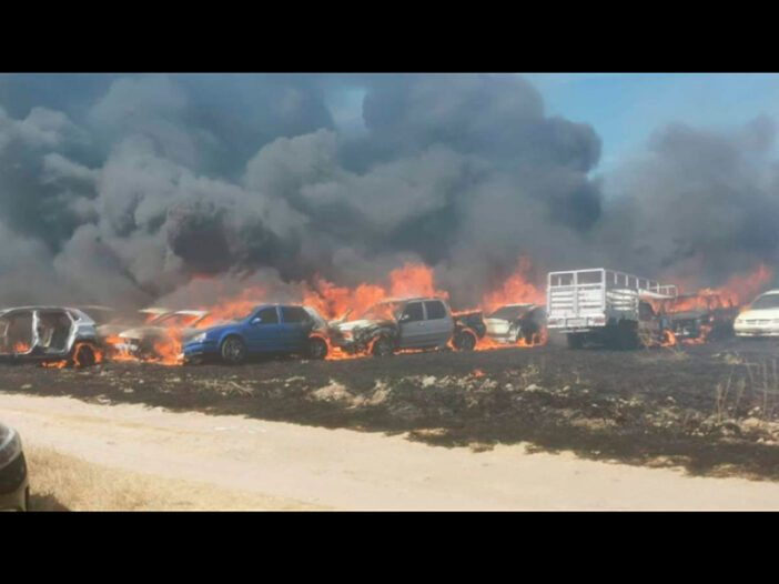 incendio en corralón de Tlaxcala