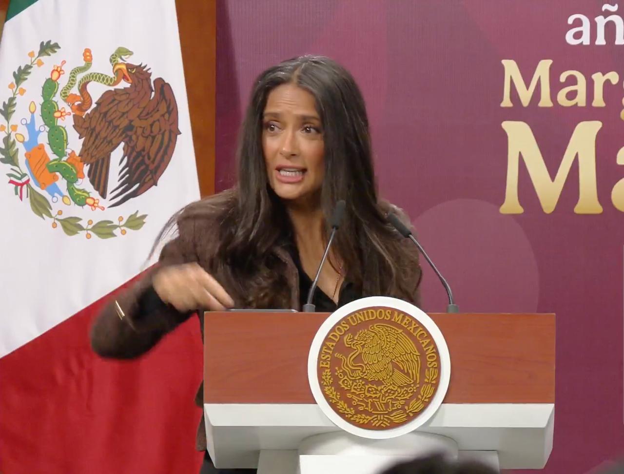 Salma Hayek exhibe falta histórica de apoyos al cine y reconoce giro con  Sheinbaum - Norte de Ciudad Juárez