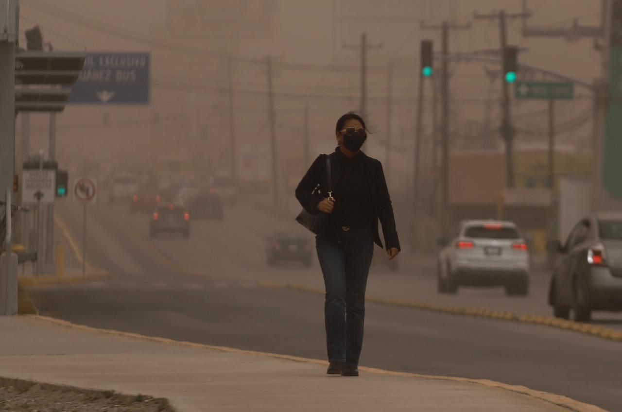Fueron 50 días de polvo y tolvaneras los que se vivieron en 2025 Ciudad Juárez y el Paso: OMM