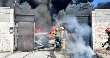 Incendio en el kilómetro 20