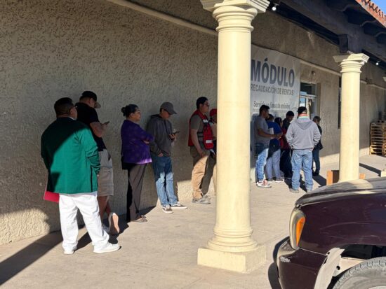 Recaudación de Rentas en El Paseo