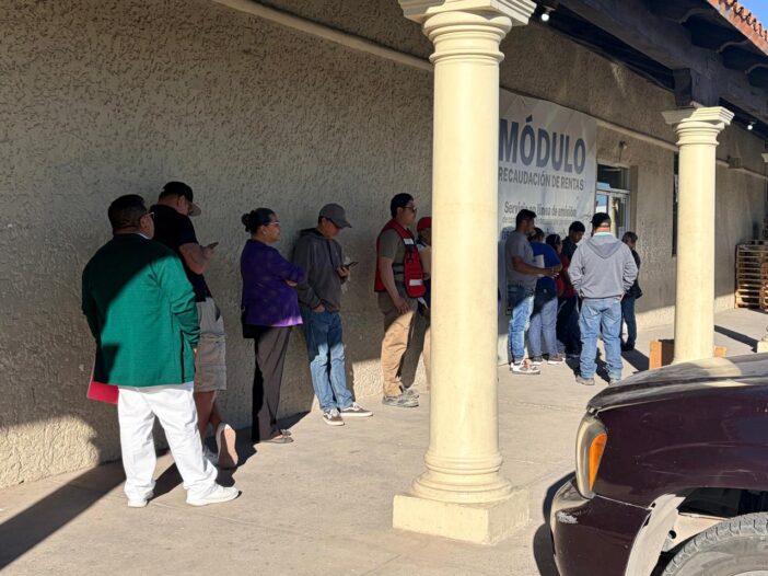 Recaudación de Rentas en El Paseo