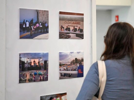 Incendio en la estación del INM
